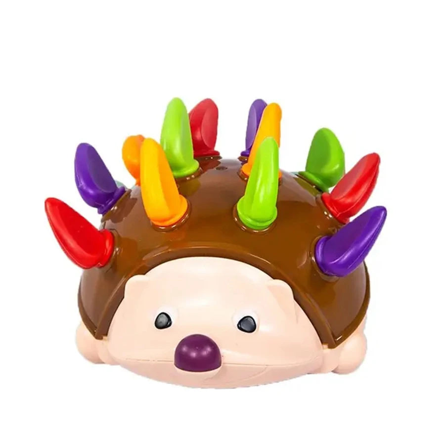 Hedgehog Montessori Toys Baby Concentration Training Early Education Toys Fine Motor and Sensory Toys Spelling Little Hedgehog