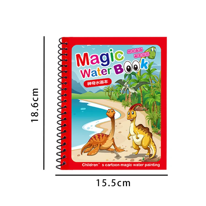 NEW Kids Magic Water Drawing Books Coloring Books Painting Toys for Kids Birthday Christmas New Year Gift for Boys and Girls NEW