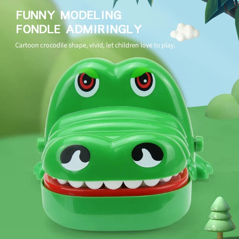 Crocodile Teeth Toys Alligator Biting Finger Dentist Classic Family Games Party Pranks Children's Lucky Game Decompression Toy