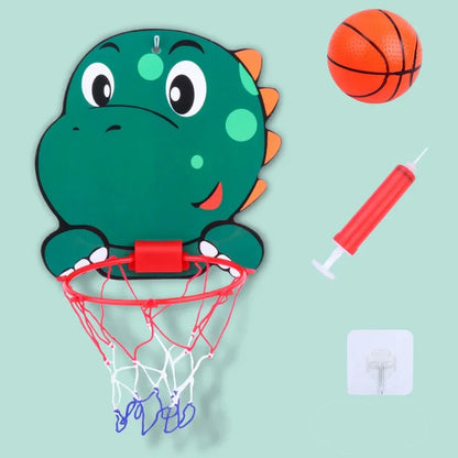 Baby Toys Basketball Ball Sucker Dinosaur Toy For Kids 2 To 4 Year Old Boy 1 Year Birthday Gift  Outdoor Indoor Sport Board Game