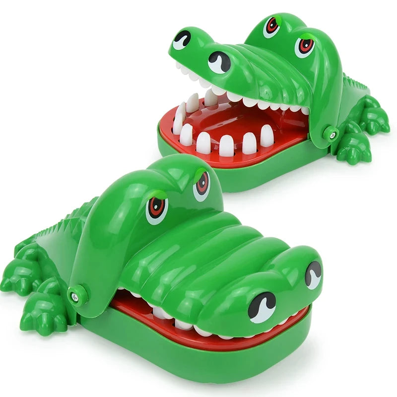 Crocodile Teeth Toys Alligator Biting Finger Dentist Classic Family Games Party Pranks Children's Lucky Game Decompression Toy