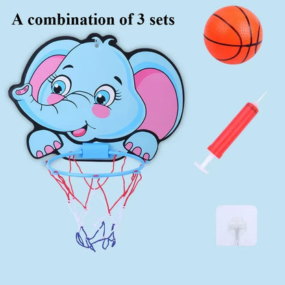 Baby Toys Basketball Ball Sucker Dinosaur Toy For Kids 2 To 4 Year Old Boy 1 Year Birthday Gift  Outdoor Indoor Sport Board Game