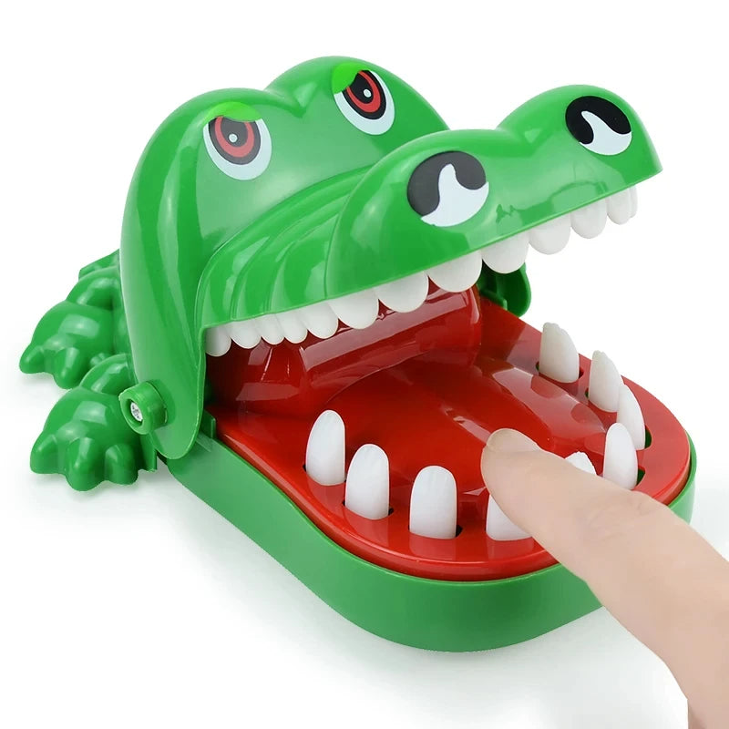 Crocodile Teeth Toys Alligator Biting Finger Dentist Classic Family Games Party Pranks Children's Lucky Game Decompression Toy