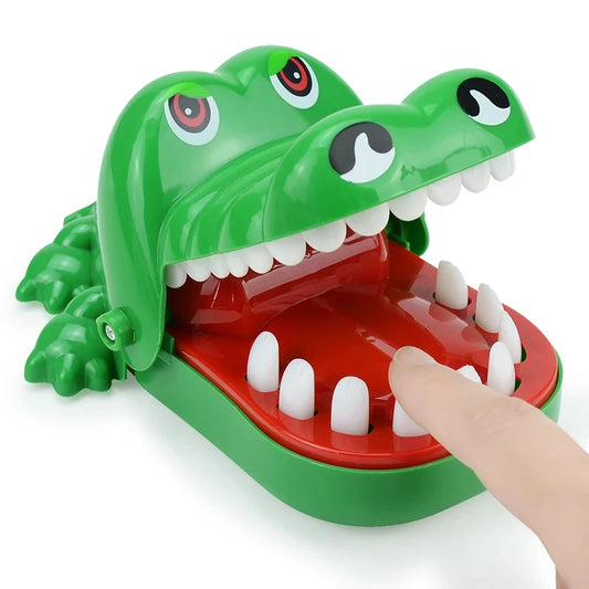 Crocodile Teeth Toys Alligator Biting Finger Dentist Classic Family Games Party Pranks Children's Lucky Game Decompression Toy