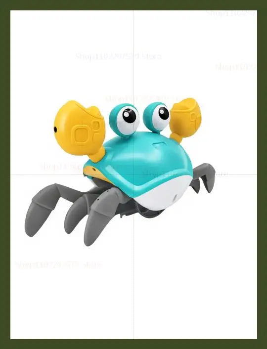 Kids Induction Escape Crab Octopus Crawling Toy Toddlers Electronic Musical Pet Avoid Obstacles Fun Party Interactive Baby Toys