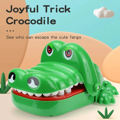 Crocodile Teeth Toys Alligator Biting Finger Dentist Classic Family Games Party Pranks Children's Lucky Game Decompression Toy